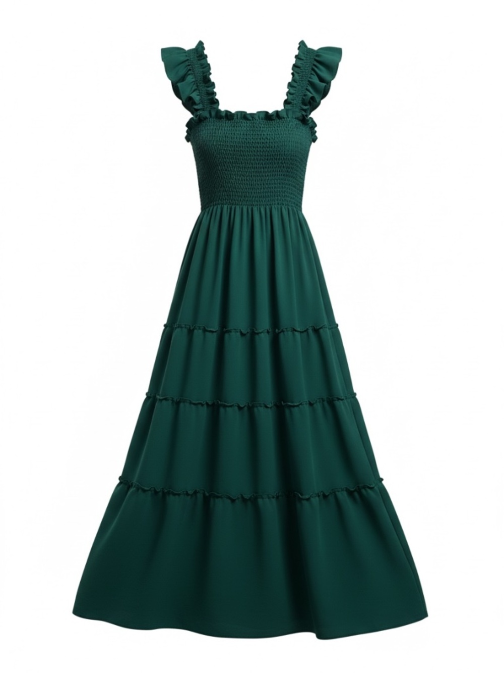 Hill House Home Ellie Nap Dress in Emerald Green Medium